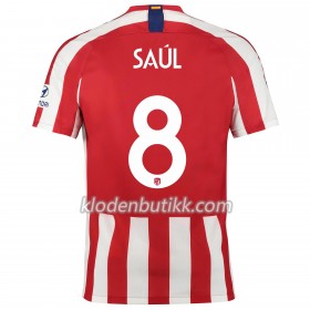 Atlético Madrid Saul 8 Hjemme Fotballdrakt 2019-2020 Kortermet